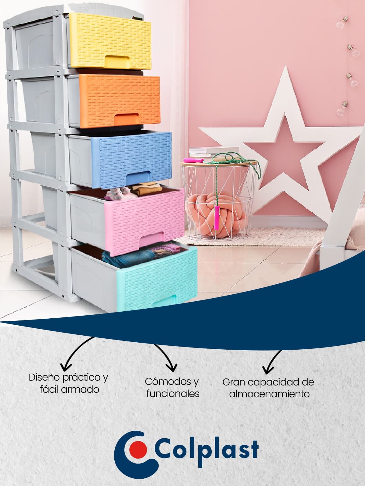 Organizador Colplast