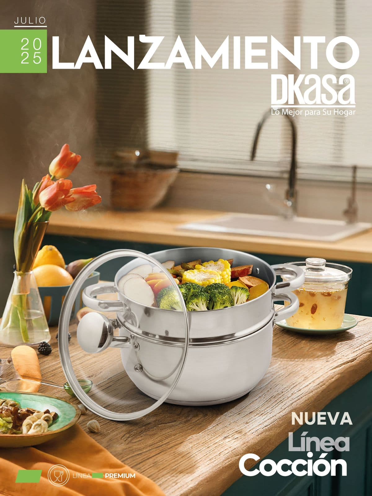 Lanzamiento Olla Vaporera Dkasa
